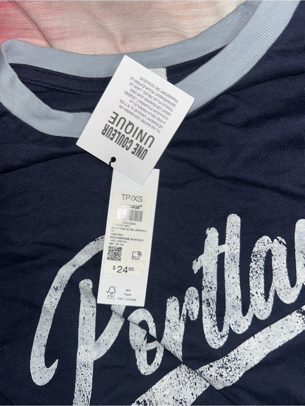 Garage NWT crop top Size XS - Picture 3 of 4